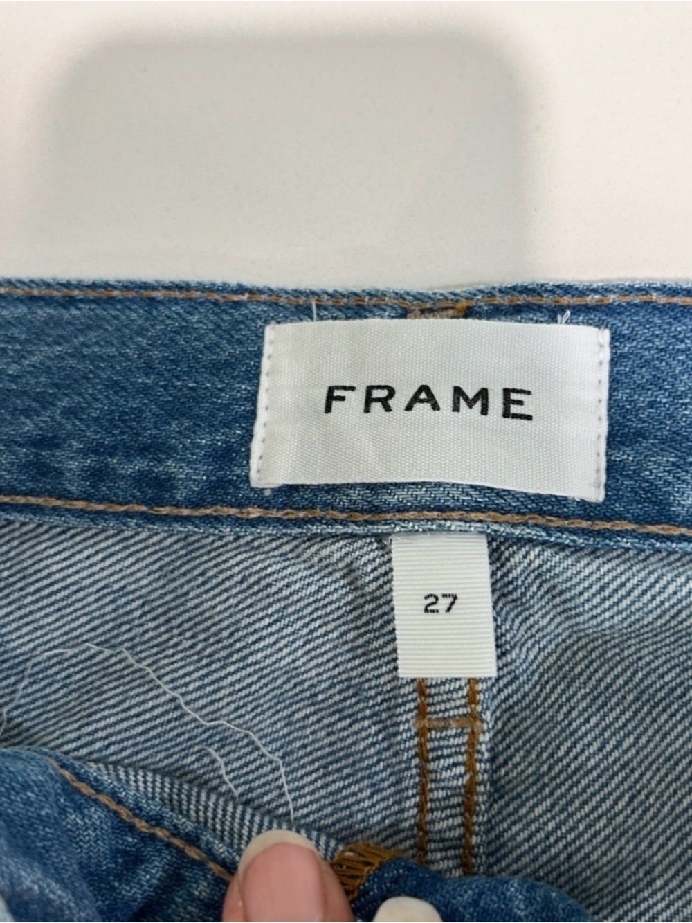 Frame Denim distressed Light Blue Jeans size:27 - Picture 9 of 16